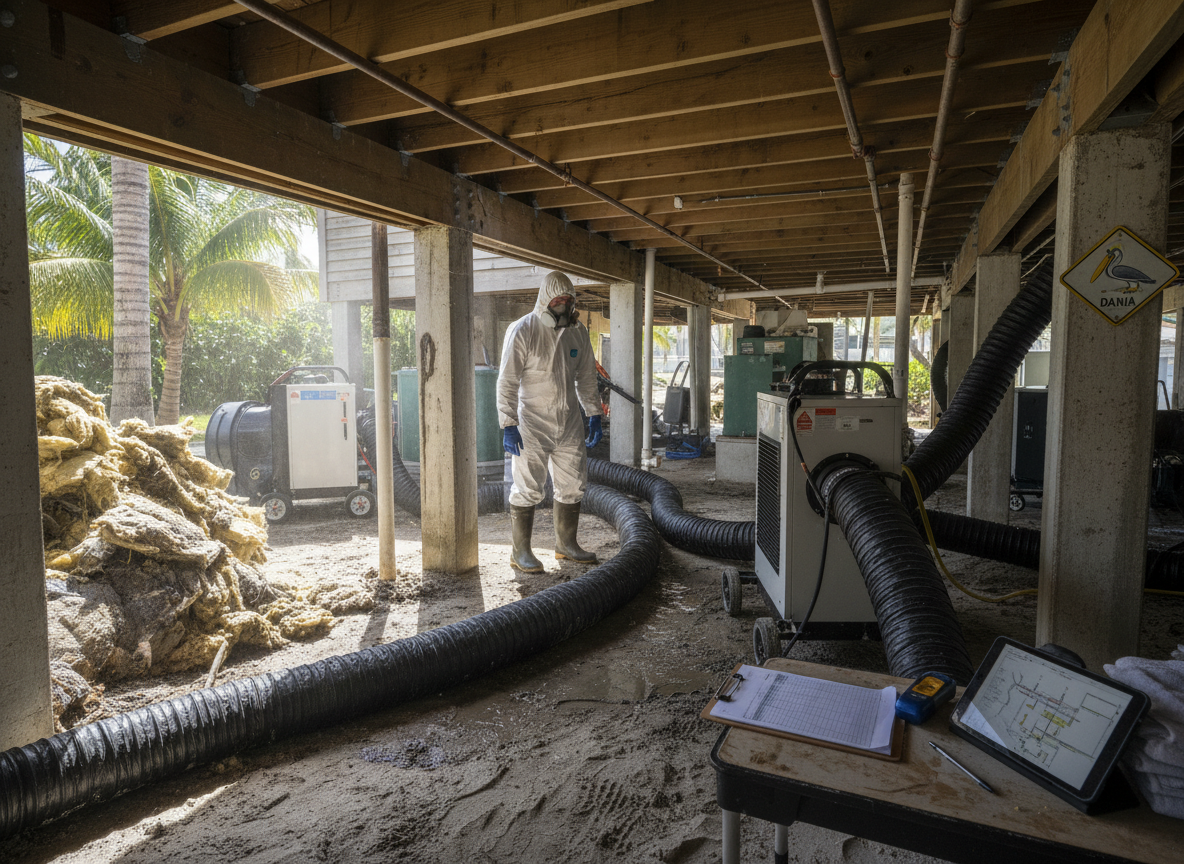 Cost Guide for Drying Out Flooded Crawlspaces in Dania Florida