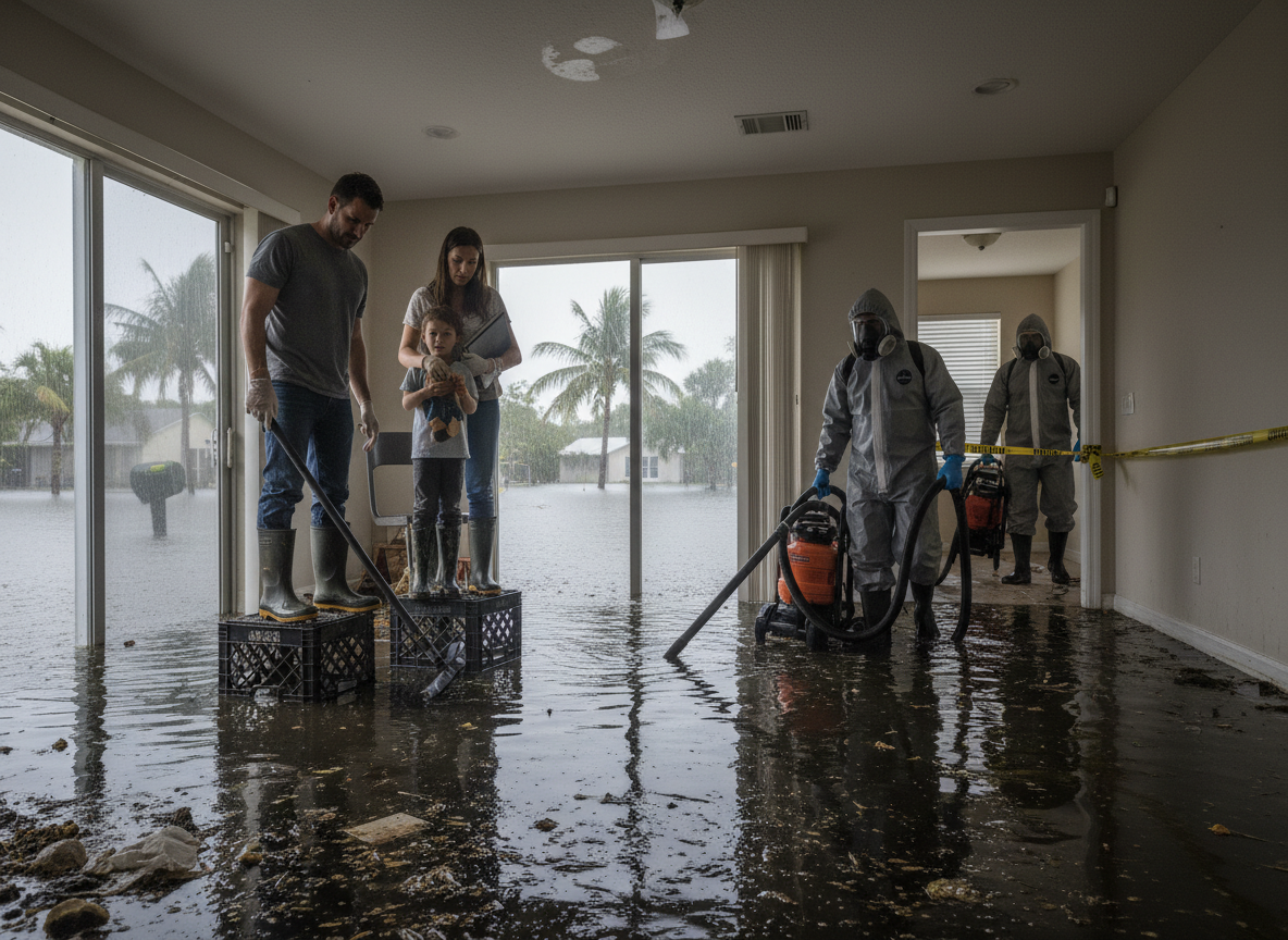 What to Do When Sewage Backs Up in Dania Homes During Rainy Season
