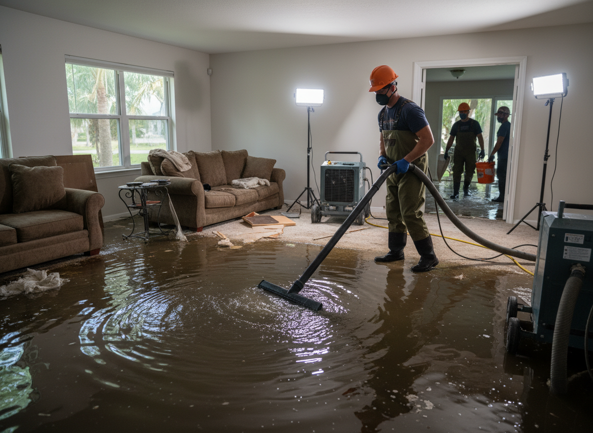 Flood Restoration Services in Dania, FL
